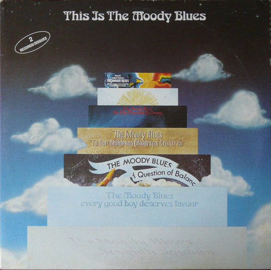 The Moody Blues : This Is The Moody Blues (2xLP, Comp, RE)