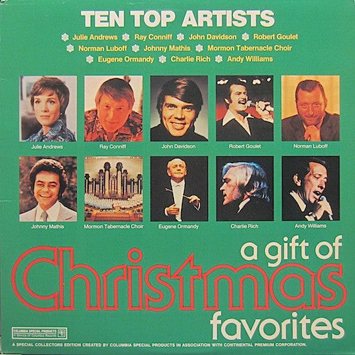 Various : A Gift Of Christmas Favorites (LP, Comp, S/Edition)