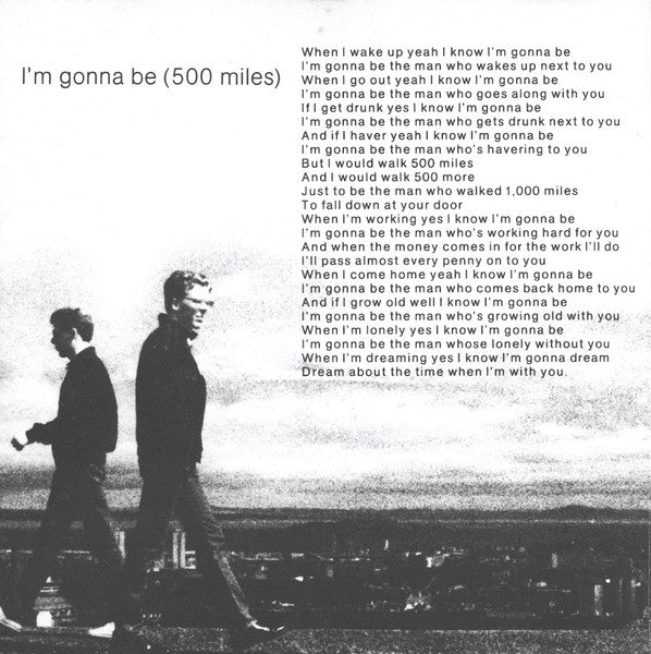 The Proclaimers : Sunshine On Leith (CD, Album, Club, RE)