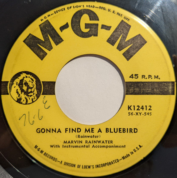 Marvin Rainwater : Gonna Find Me A Bluebird / So You Think You've Got Troubles (7")