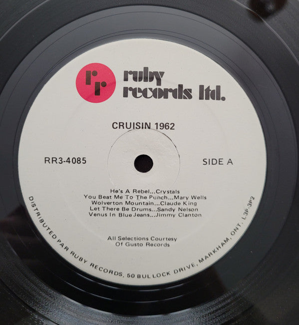 Various : Cruisin' 1962 (LP, Comp)