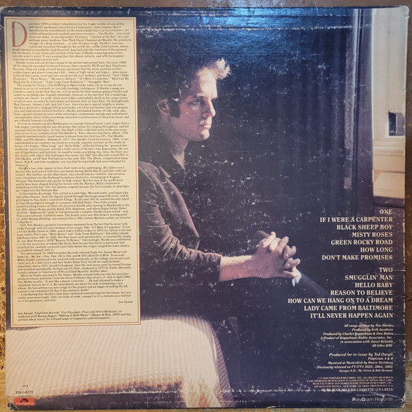 Tim Hardin : The Tim Hardin Memorial Album (LP, Comp, PRC)