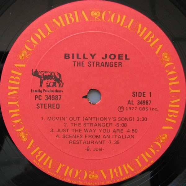 Billy Joel : The Stranger (LP, Album)