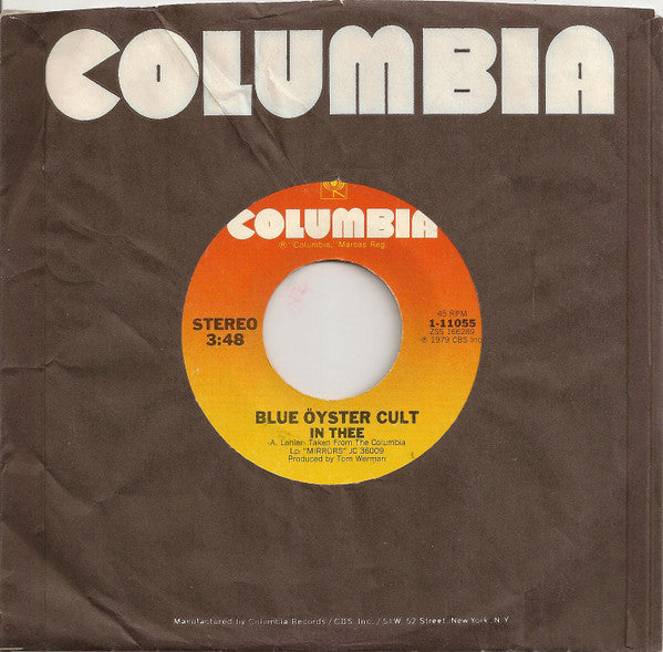 Blue Öyster Cult : In Thee (7")