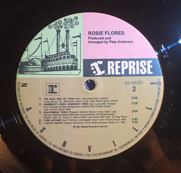 Rosie Flores : Rosie Flores (LP)