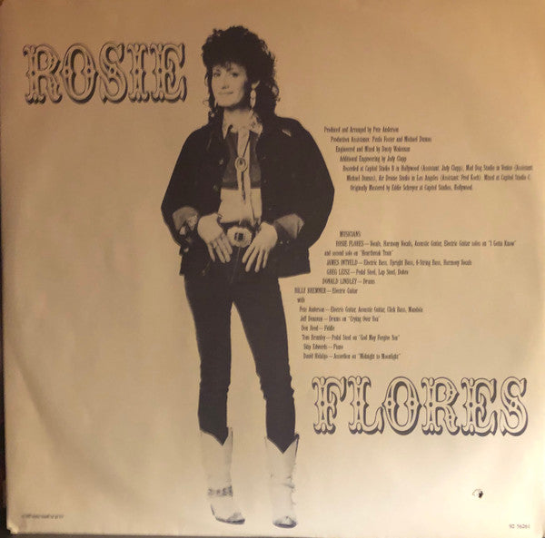 Rosie Flores : Rosie Flores (LP)