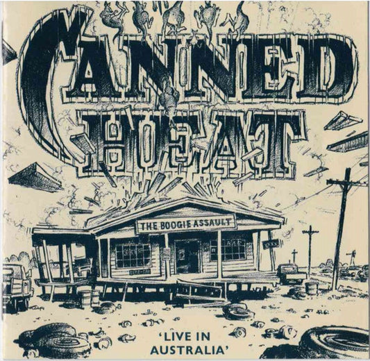 Canned Heat : The Boogie Assault (Greatest Hits Live In Australia) (CD, Album, RE)