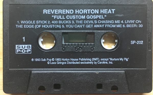 Reverend Horton Heat : The Full-Custom Gospel Sounds Of (Cass, Album, Bla)