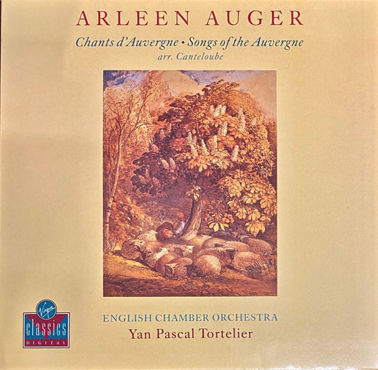 Arleen Auger, Yan Pascal Tortelier : Chants d'Auvergne - Songs of the Auvergne (LP)