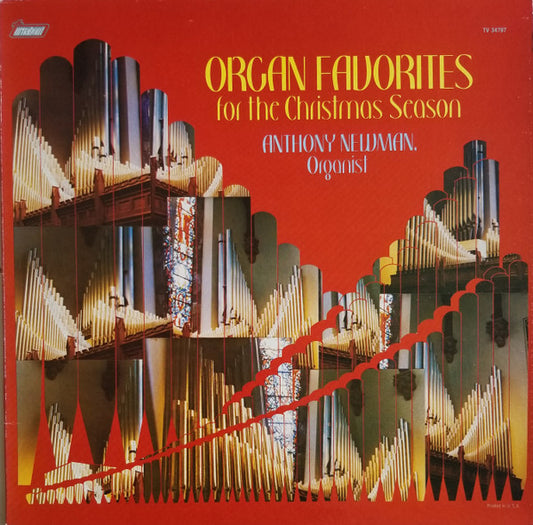 Anthony Newman : Organ Favorites For The Christmas Season (LP)