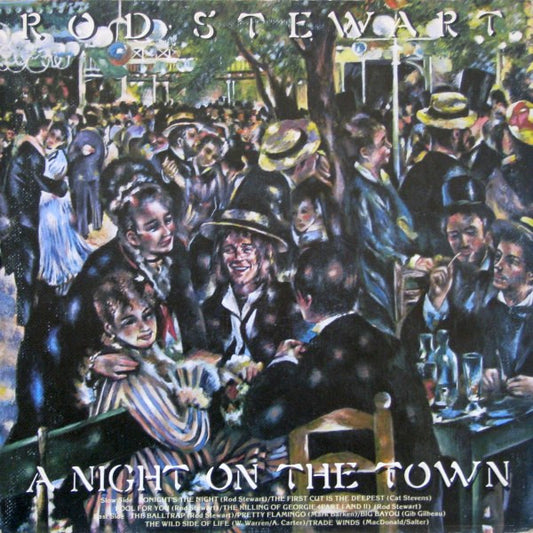 Rod Stewart : A Night On The Town (LP, Album)