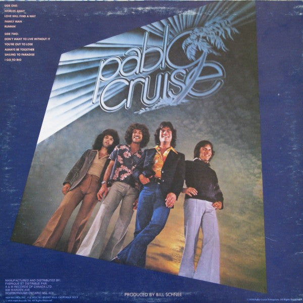 Pablo Cruise : Worlds Away (LP, Album)