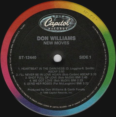 Don Williams (2) : New Moves (LP, Album)