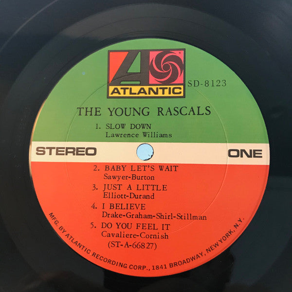 The Young Rascals : The Young Rascals (LP, Album, RP)