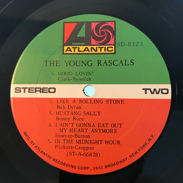 The Young Rascals : The Young Rascals (LP, Album, RP)