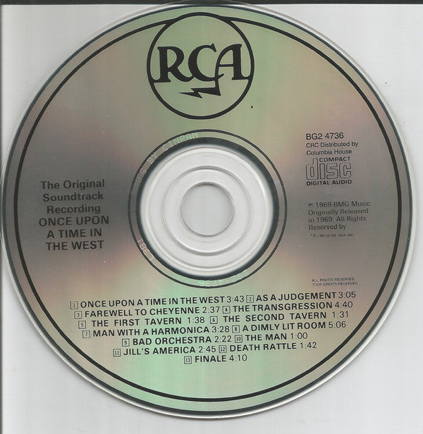 Ennio Morricone : Once Upon A Time In The West (The Original Soundtrack Recording) (CD, Album, Club, RE, RM)