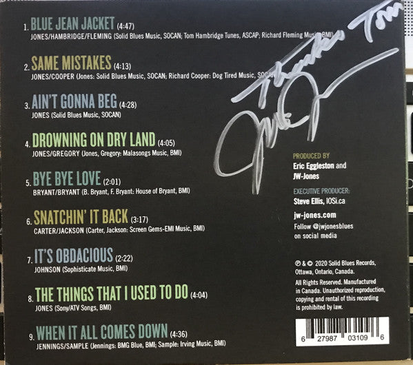 JW-Jones : Sonic Departures (CD, Album)