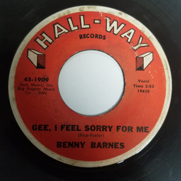 Benny Barnes : How Blue Can You Get (7")