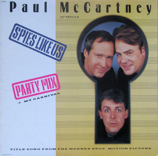Paul McCartney : Spies Like Us (12", Single)