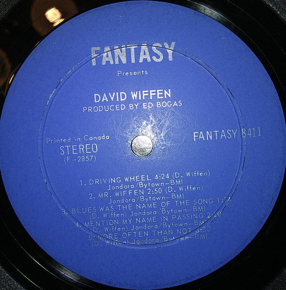 David Wiffen : David Wiffen (LP, Album)