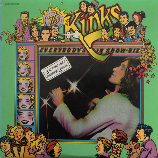 The Kinks : Everybody's In Showbiz (2xLP, Album, RE)