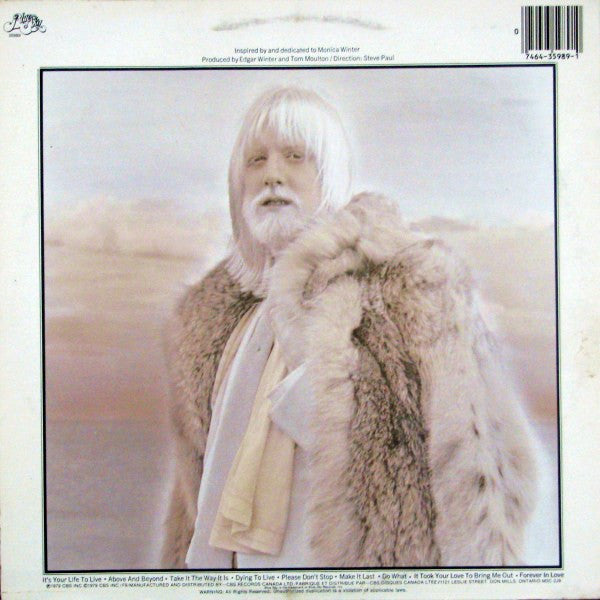 Edgar Winter : The Edgar Winter Album (LP, Album)