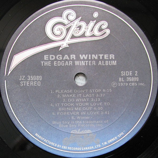 Edgar Winter : The Edgar Winter Album (LP, Album)