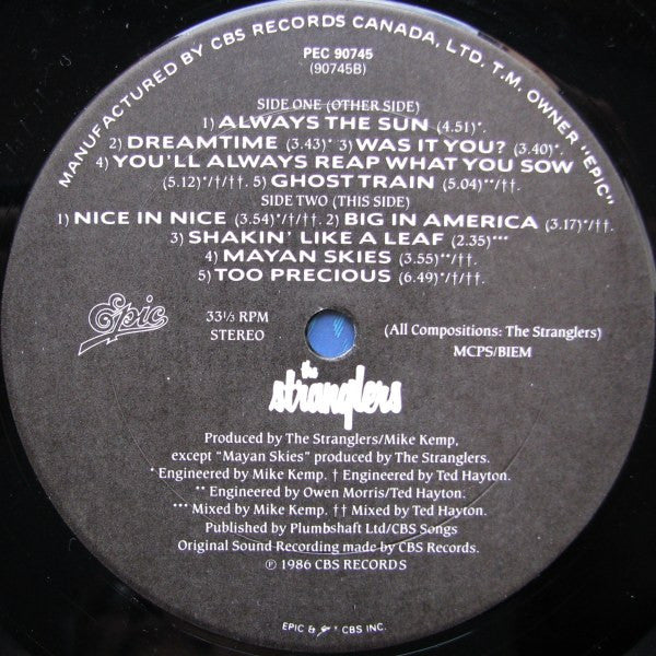The Stranglers : Dreamtime (LP, Album)