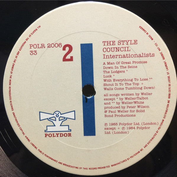 The Style Council : Internationalists (LP, Album)