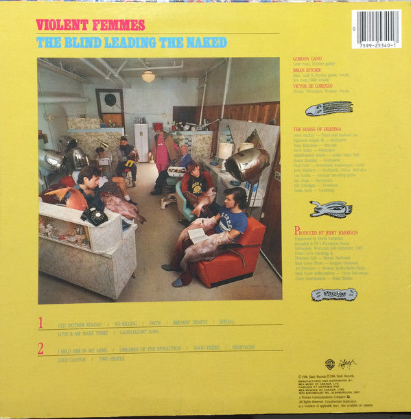 Violent Femmes : The Blind Leading The Naked (LP, Album)