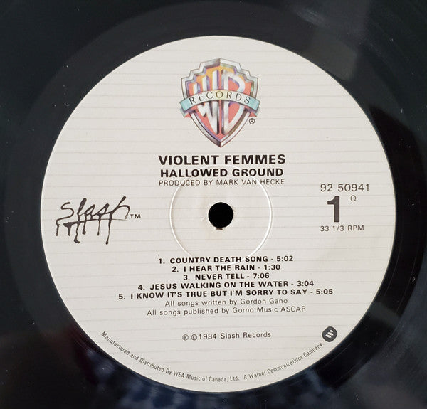 Violent Femmes : Hallowed Ground (LP, Album, M/Print)