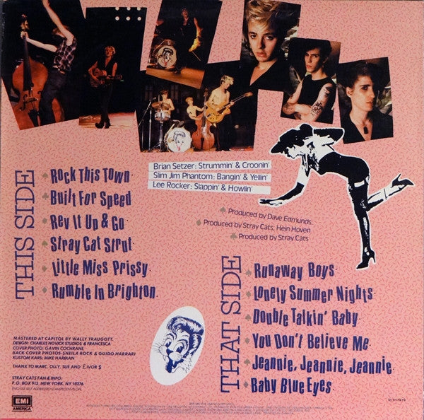 Stray Cats : Built For Speed (LP, Album, Comp, Club, Qua)