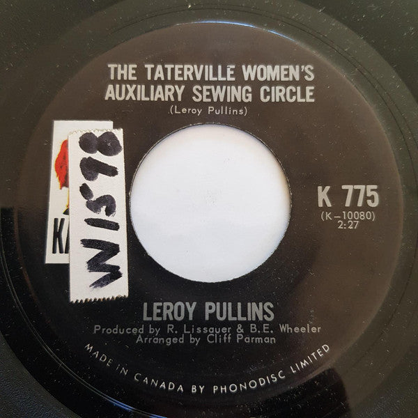 Leroy Pullins : Tickled Pink   (7", Single)