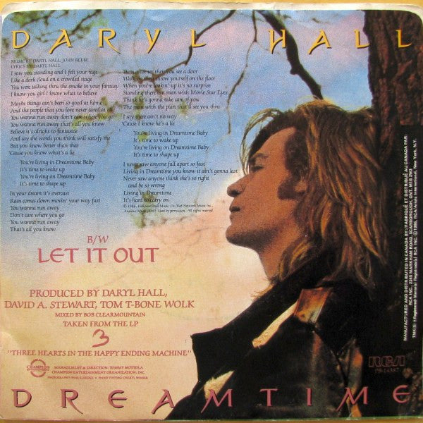 Daryl Hall : Dreamtime (7", Single)