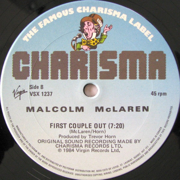 Malcolm McLaren : Madam Butterfly (12", Single)