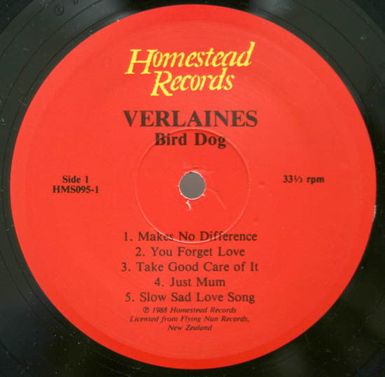Verlaines* : Bird-Dog (LP, Album)