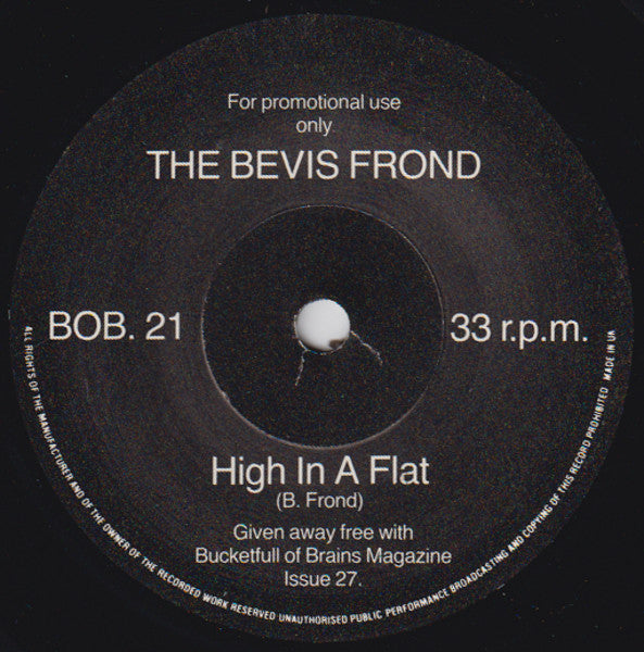 The Dream Syndicate / The Bevis Frond : Blind Willie McTell / High In A Flat (7", Promo)