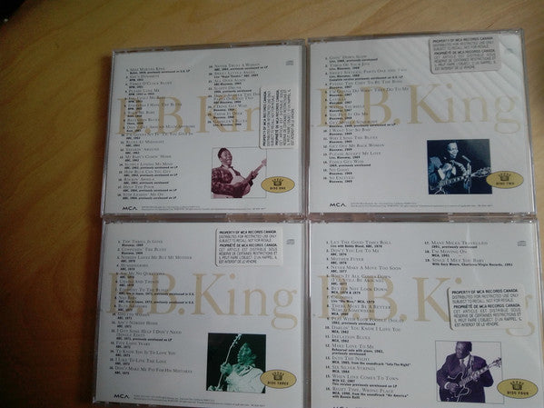 B.B. King : The Definitive B.B. King Collection - 4 CD Box Set (4xCD, Comp, Mono, S/Edition)