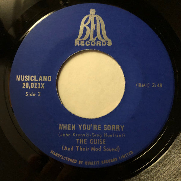 The Guise : Long Haired Music (7", Single)