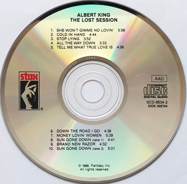 Albert King : The Lost Session (CD, Album)