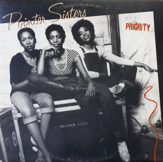 Pointer Sisters : Priority (LP, Album, Qua)