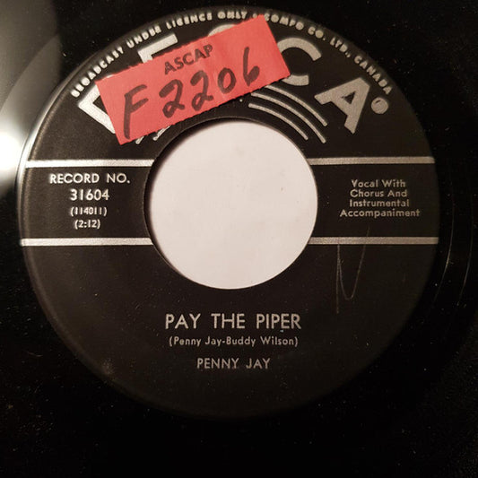 Penny Jay : Pay The Piper (7", Single)