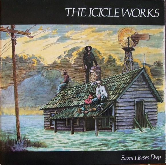 The Icicle Works : Seven Horses Deep (12", Dlx, Ltd, Gat)