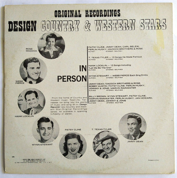 Various : Tennessee (LP, Album, Mono)