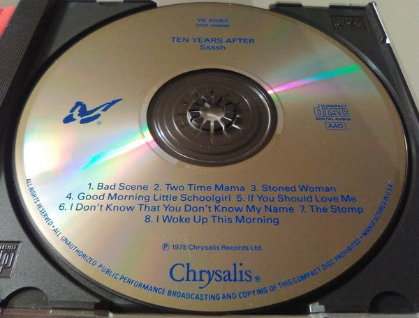 Ten Years After : Ssssh. (CD, Album, RE)