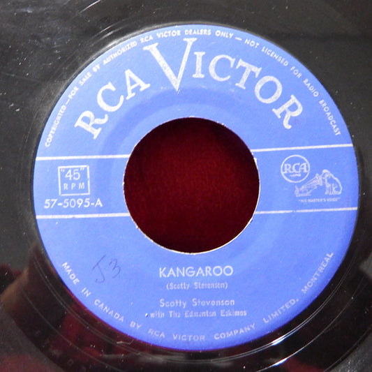 Scotty Stevenson : Kangaroo / You're Sending Back My Big Bouquet Of Roses  (7")