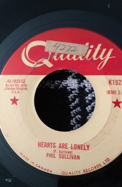 Phil Sullivan (5) : Rich Man - Po Boy / Hearts Are Lonely (7", Single)