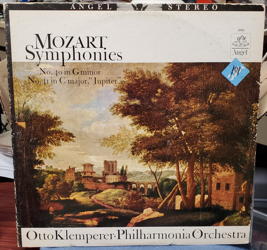 Wolfgang Amadeus Mozart / Otto Klemperer • Philharmonia Orchestra : Symphonies No. 40 In G Minor - No. 41 In C Major, "Jupiter" (LP, Album, RP)