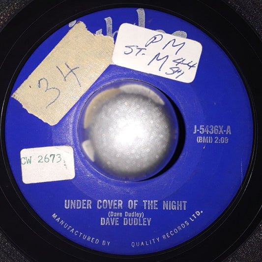 Dave Dudley : Under Cover Of The Night (7", Single)