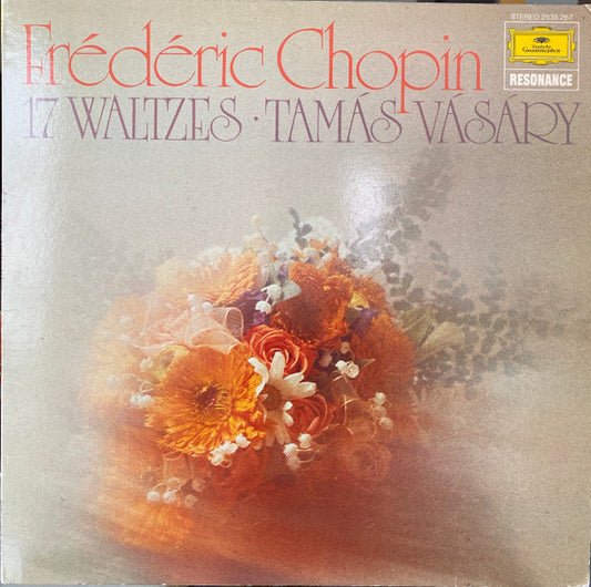 Frédéric Chopin, Tamás Vásáry : 17 Waltzes (LP, Album, RE)